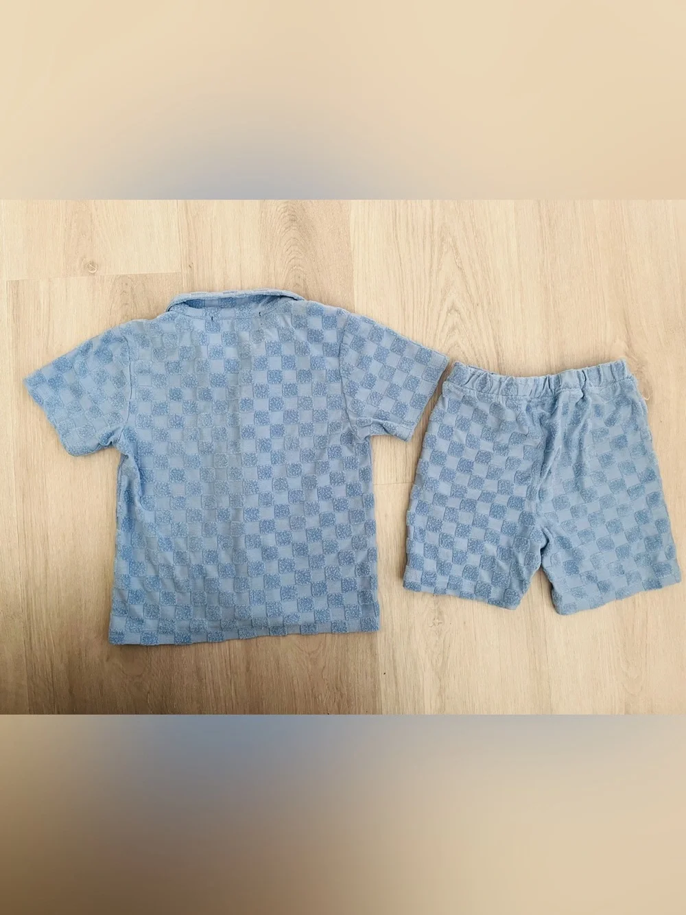 BEN SHERMAN 2pc boys cabana terry cloth shorts set